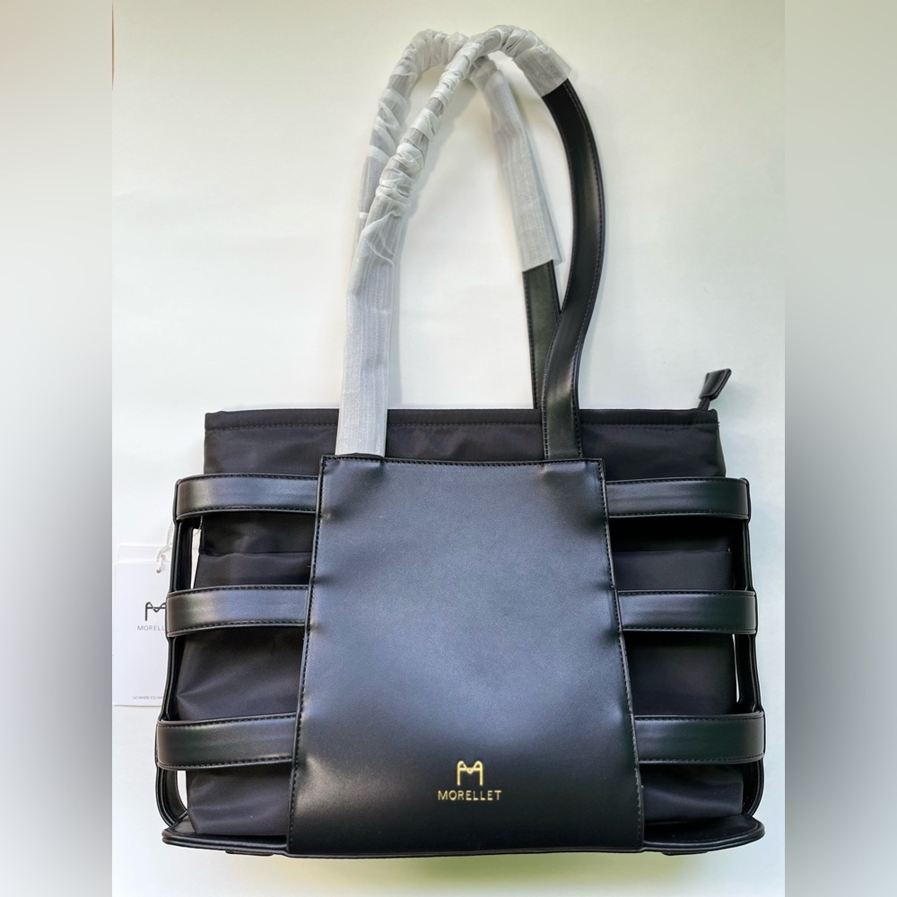 Morellet brand bag, black color,